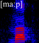 Spektrogramm [ma:p]