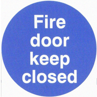 Fire door keep closed